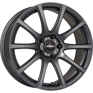 Speedy Carbine 18X8 5X98 Satin Gunmetal Wheel & Tyre Package