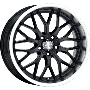 Speedy Cheetah 17X7.5 5X120 Gloss Black Polish Lip Wheel & Tyre Package