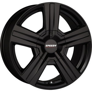 Speedy Liberator 17X7.5 5X110 Satin Black Wheel & Tyre Package