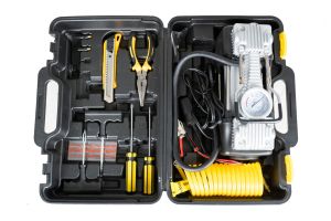 High Quality Double Cylinder Portable Air Compressor Tool Box Kit