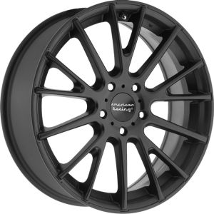 American Racing Ar904 15X7 5X114.3 Satin Black Wheel & Tyre Package