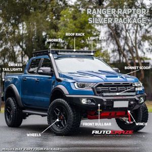 Ford Ranger Raptor Px Silver Package