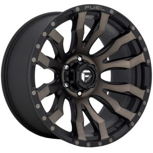 FUEL BLITZ MATTE BLACK TINTED FACE 20X9 6X139.7