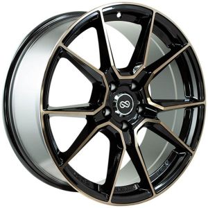 Enkei Sc51 18x8.5 5x100 Black Tint Wheel & Tyre Package