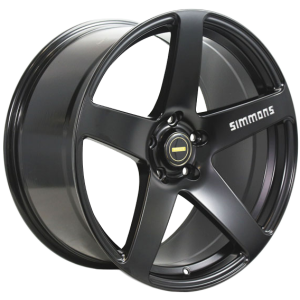 Simmons Frc 20X8.5 5X114.3 Flat Black Wheel & Tyre Package