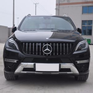Ml-Class W166 Gt Style Chrome/Black Grille