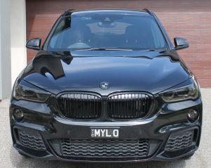 X1 F48 Gloss Black Grille