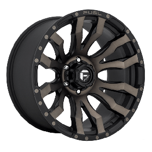 Fuel Blitz 20X9 6X139.7 Matte Black Tint Wheel & Tyre Package