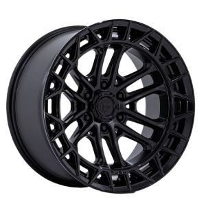 FUEL CELSIUS FC874 MATTE BLACK GLOSS BLACK LIP 20X9 6X139.7