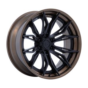 FUEL FC404 MUTINY MATTE BLACK BRONZE LIP 20X9 6X135