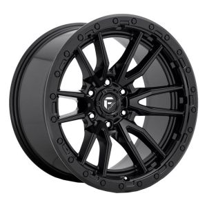 Fuel Rebel 20X9 6X139.7 Matte Black Wheel & Tyre Package