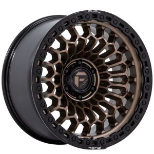 FUEL SINISTER FC870 MATTE BRONZE MATTE BLACK LIP 20X9 6X139.7