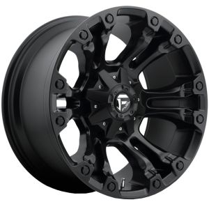 FUEL VAPOR MATTE BLACK 18X9 5X150 Wheel & Tyre Package
