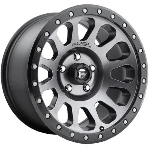 Fuel Vector 18X9 5X150 Matte Gunmetal Black Lip Wheel & Tyre Package