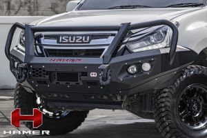 Hamer King Series Plus Bull Bar With Loop D-max 2021 on