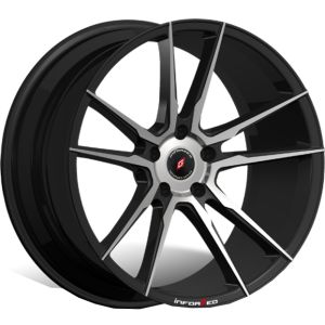 Inforged Ifg24 20x8.5 5x114.3 Gloss Black Machined Face