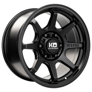 KING GRAPPLER SATIN BLACK 17X7.5 5x114.3
