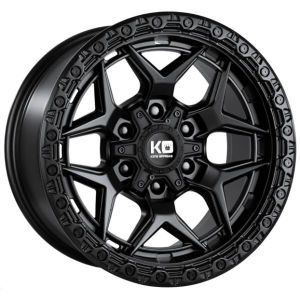 King Growler 17x9 6x130 Satin Black Wheel & Tyre Package