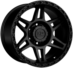 King Kong 17x9 6x139.7 Satin Black Wheel & Tyre Package
