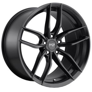 NICHE VOSSO MATTE BLACK 18X8 5x114.3