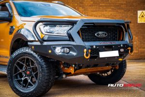 Hamer King Series Plus Bull Bar With Loop Ford Ranger Px2/Px3/Everest