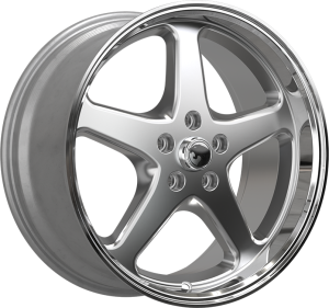 PANTHERA WALKIN  SILVER MACHINED LIP 19X8 5X120