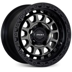 ROH ASSAULT MATT BLACK GRAPHITE 17X9 6x139.7