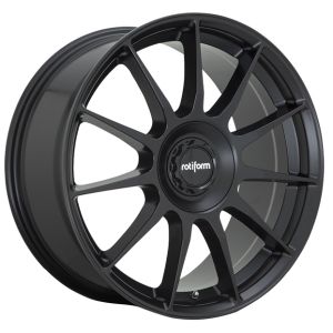 Rotiform Dtm 19x8.5 5x112 Satin Black Wheel & Tyre Package