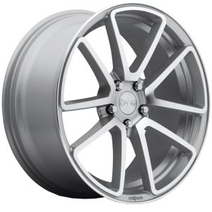 Rotiform Spf 18X8.5 5X112 Silver Machined Face Wheel & Tyre Package