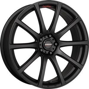 Speedy Carbine 15X6.5 5X112 Satin Black Wheel & Tyre Package