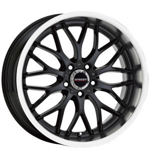 SPEEDY CHEETAH GLOSS BLACK POLISH LIP 17X7.5 5X108