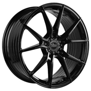 King Venom 20X8.5 5X120 Gloss Black Wheel & Tyre Package