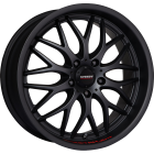 Speedy Cheetah 18X8 5X120 Sports Black Suede Wheel & Tyre Package