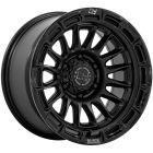 Black Rhino Rival Br025 17X9 6X139.7 Matte Black Gloss Black Lip Wheel & Tyre Package