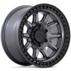 Black Rhino Calico 17x8.5 6x139.7 Matte Gunmetal Black Lip Wheel & Tyre Package