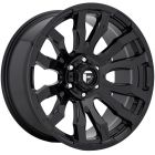 Fuel Blitz 18X9 6X139.7 Gloss Black Wheel & Tyre Package