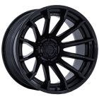 Fuel Burn Fc403 20X9 6X139.7 Matte Black Gloss Black Lip Wheel & Tyre Package