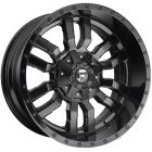 Fuel Sledge 20X9 6X135 Matte Black Gloss Black Lip Wheel & Tyre Package