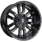Fuel Sledge 20X9 6X139.7 Matte Black With Gloss Black Lip Wheel & Tyre Package
