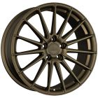 King Milano 19x8 5x114.3 Flat Bronze Wheel & Tyre Package