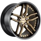 Niche Methos 20X9 5X114.3 Matte Bronze Black Lip Wheel & Tyre Package