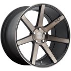 NICHE VERONA MATTE BLACK TINTED FACE 20X9 5X114.3 Wheel & Tyre Package