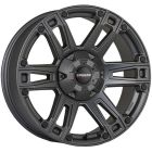 Speedy Outlaw 17X8 6X130 Satin Gunmetal Wheel & Tyre Package
