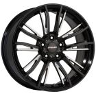 Speedy Rewind 17X8 5X100 Black Milled Wheel & Tyre Package