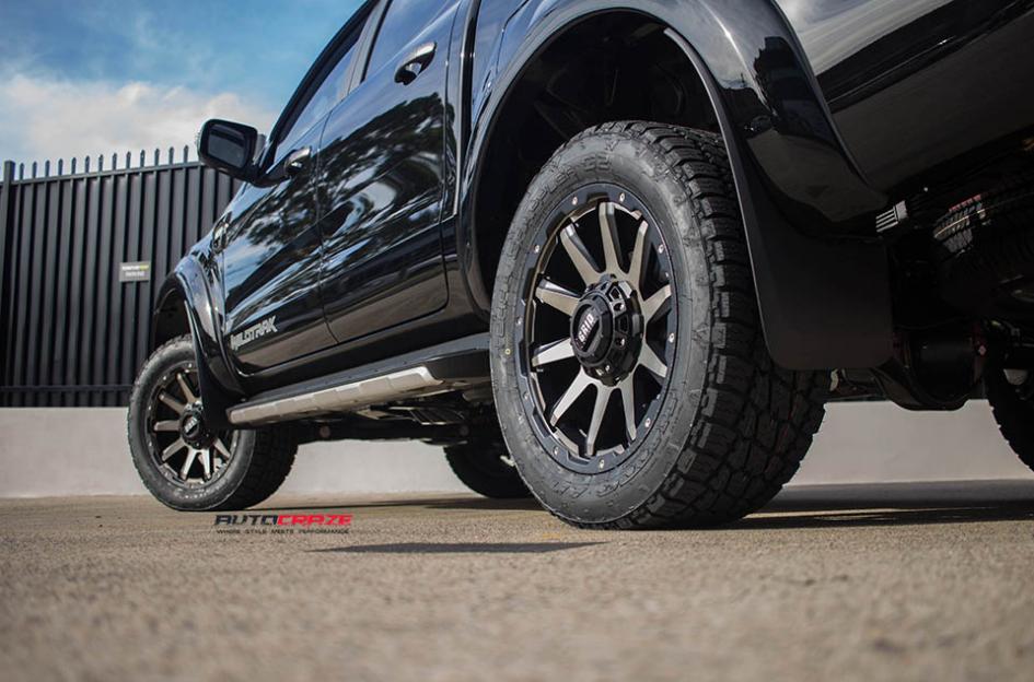 FORD RANGER GD05 BRONZE DARK TINT WITH MATTE BLACK