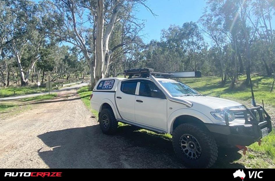 MITSUBISHI TRITON VECTOR BLACK MACHINED