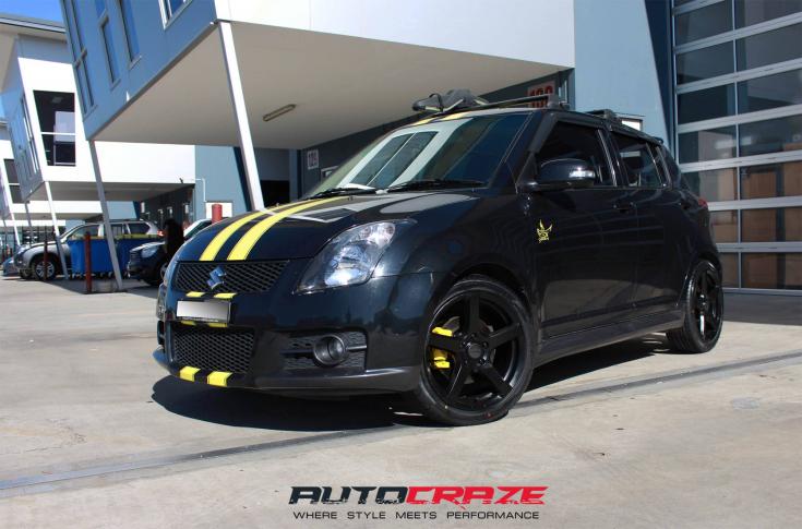 SUZUKI SWIFT C SPEC FLAT BLACK