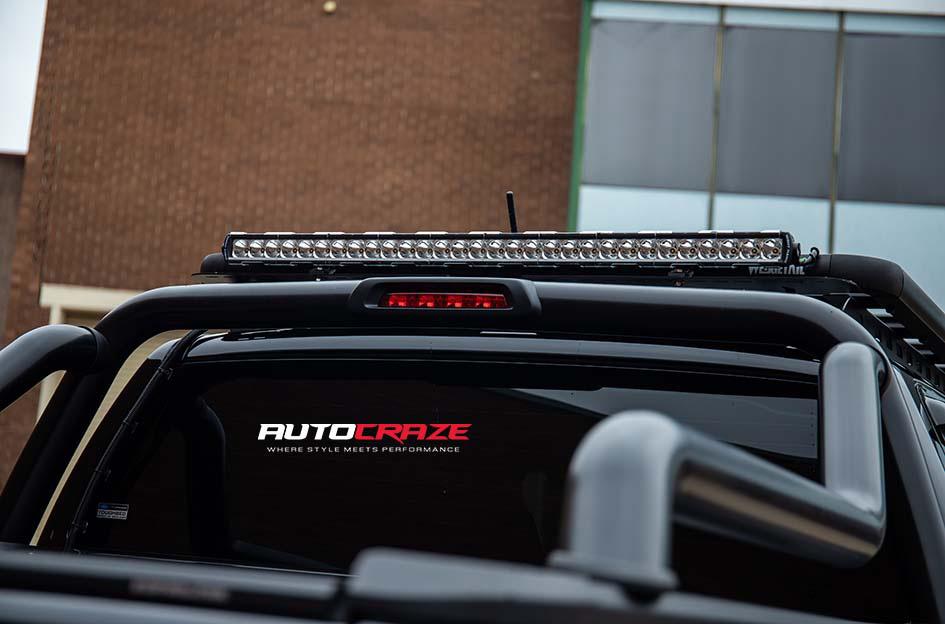 FORD RANGER RAPTOR RAILCAR 6 SATIN BLACK