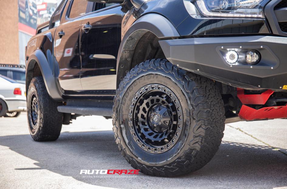 FORD RANGER RAPTOR ZOMBIE SATIN BLACK