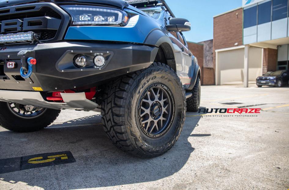 FORD RANGER RAPTOR GRENADE OR XD MATTE GREY MATTE BLACK LIP